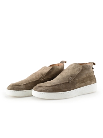 Manfield Hoge sneakers Bruin 288332