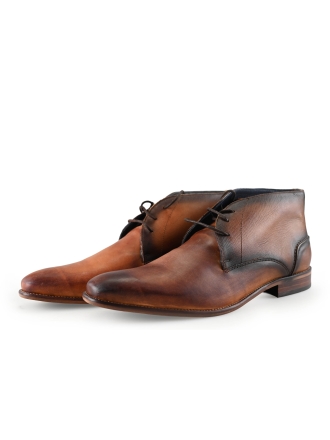 Manfield Veterboots Cognac 288333