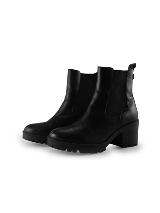 Manfield Chelsea boots Zwart 288380
