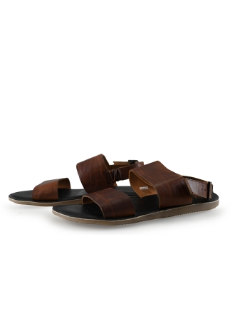 Manfield Sandalen Cognac 288406