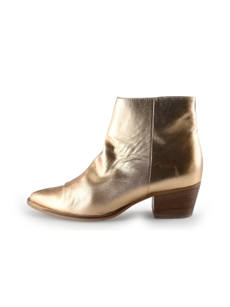 Manfield Enkellaarzen Goud 288465