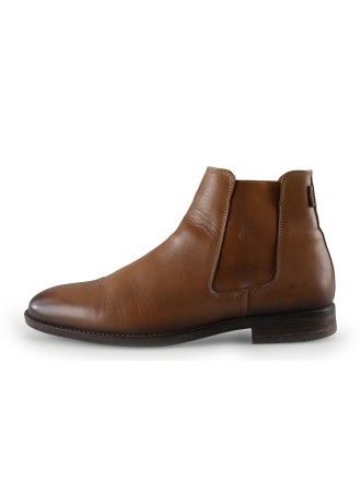 Manfield Chelsea boots Cognac 288482