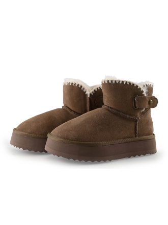 Manfield Enkellaarzen Bruin 288573