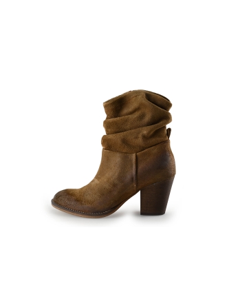 Poelman Enkellaarzen Beige 288609