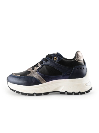 Manfield Sneakers Blauw 288617