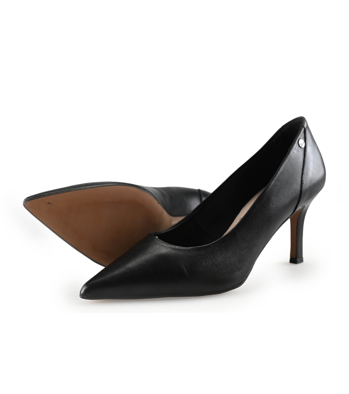 Manfield Pumps in de kleur zwart maat 39 Refurbished by 95percent