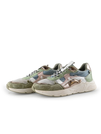 Poelman Sneakers Groen 288873