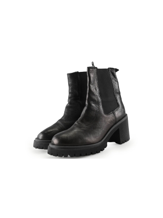 Manfield Enkellaarzen Zwart 289005