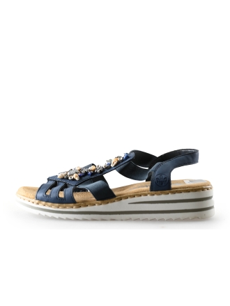 Rieker Sandalen Blauw 289103