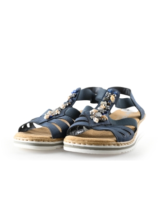 Rieker Sandalen Blauw 289103