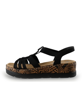 Rieker Sandalen Zwart 289158