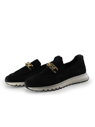 Manfield Loafers Zwart 289416