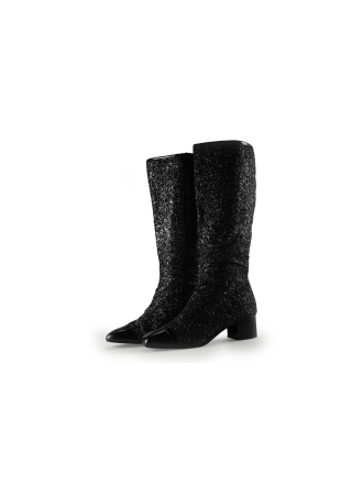 Manfield Laarzen Zwart 289481