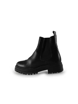Manfield Chelsea boots Zwart 289492