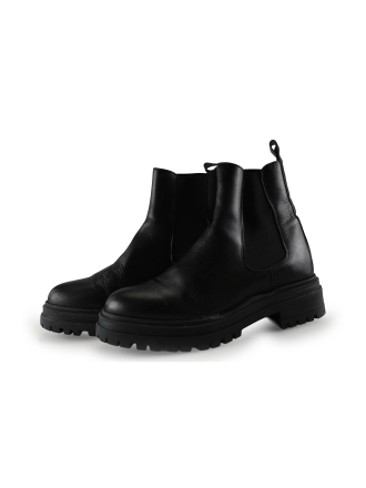 Manfield Chelsea boots Zwart 289492