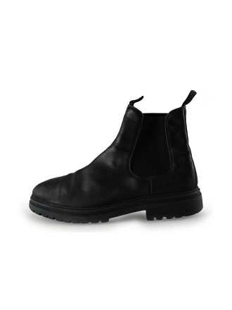 Manfield Chelsea boots Zwart 289501