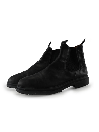 Manfield Chelsea boots Zwart 289501