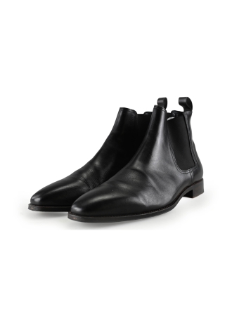 Manfield Chelsea boots Zwart 289719