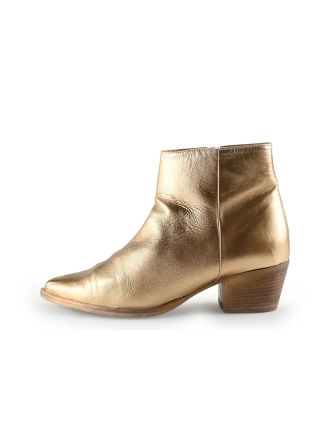 Manfield Enkellaarzen Goud 289752