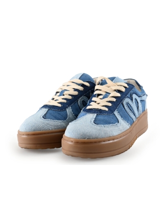 Manfield Sneakers Blauw 289849