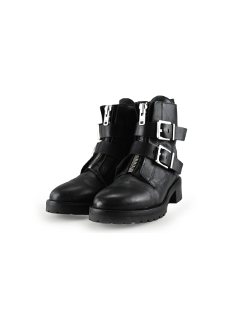 Manfield Chelsea boots Zwart 289854