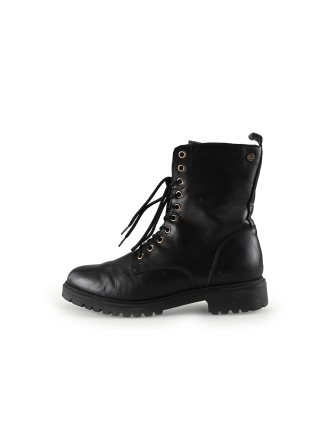 Manfield Enkellaarzen Zwart 289858