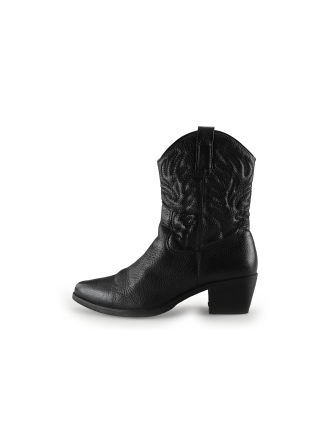 Manfield Cowboy laarzen Zwart 290454