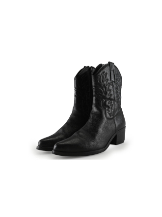 Manfield Cowboy laarzen Zwart 290454