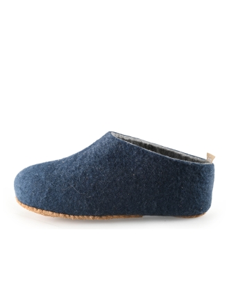 Manfield Pantoffels Blauw 290618