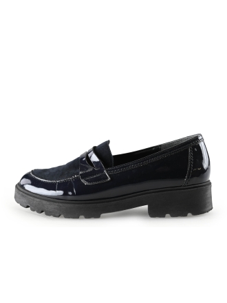 Manfield Loafers Zwart 290919