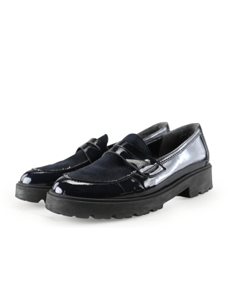 Manfield Loafers Zwart 290919