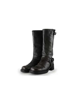 Manfield Biker boots Grijs 291086