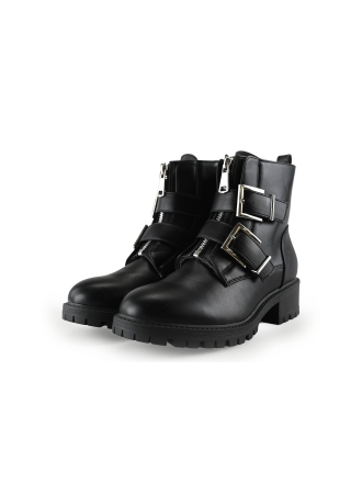 Manfield Biker boots Zwart 291599