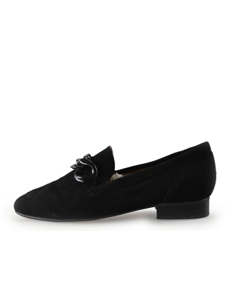 Manfield Loafers Zwart 291639
