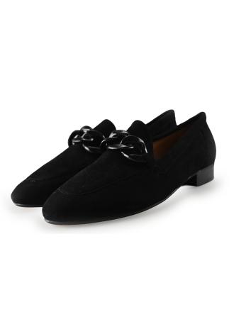 Manfield Loafers Zwart 291639
