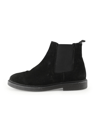Manfield Chelsea boots Zwart 291780