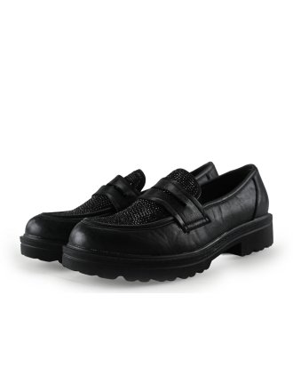 Smiling For Feet Loafers Zwart 291938