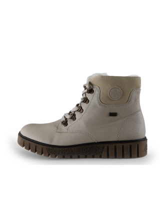 Rieker Veterboots Beige 292055