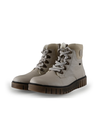 Rieker Veterboots Beige 292055