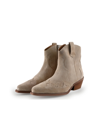 Manfield Enkellaarzen Beige 292252