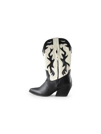 Manfield Cowboy laarzen Zwart 292780