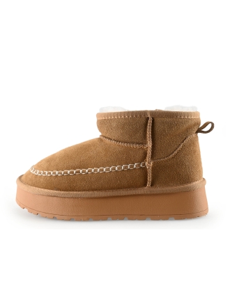 Manfield Snowboots Beige 293208