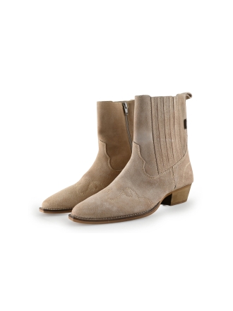 Poelman Cowboy laarzen Beige 293216