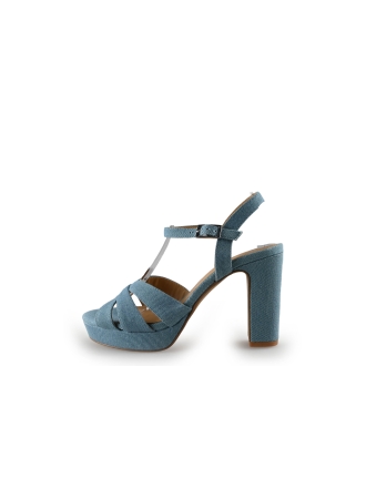 Manfield Sandalen Blauw 293312