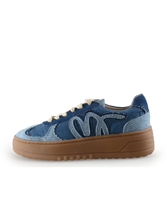 Manfield Sneakers Blauw 293342