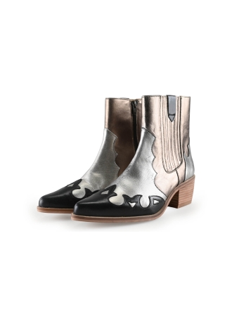 Manfield Cowboy laarzen Zilver 293990