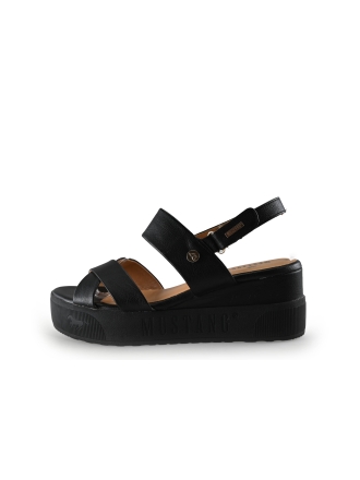 Mustang Sandalen Zwart 294093