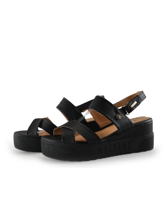 Mustang Sandalen Zwart 294093