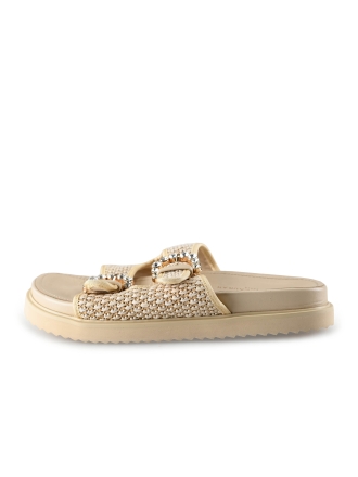 Stefano Lauran Slippers Beige 295127