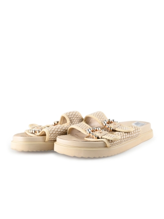Stefano Lauran Slippers Beige 295668
